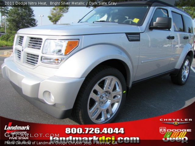 2011 Dodge Nitro Heat in Bright Silver Metallic