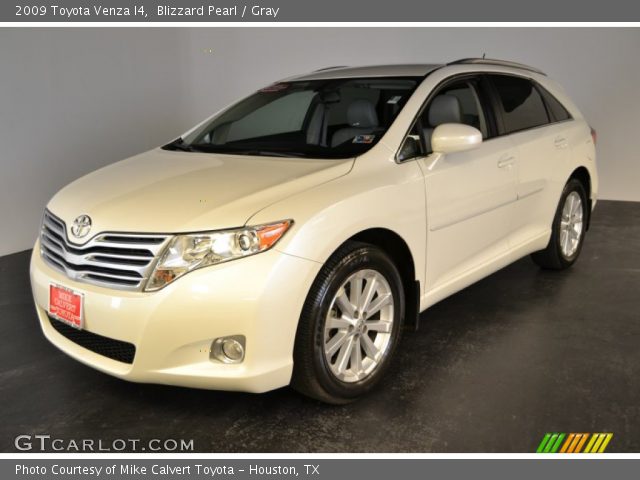 2009 Toyota Venza I4 in Blizzard Pearl