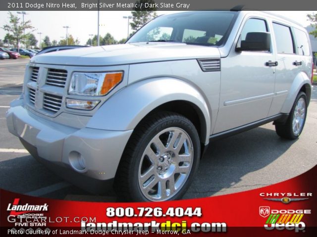 2011 Dodge Nitro Heat in Bright Silver Metallic
