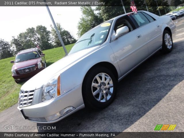 2011 Cadillac DTS Premium in Radiant Silver Metallic