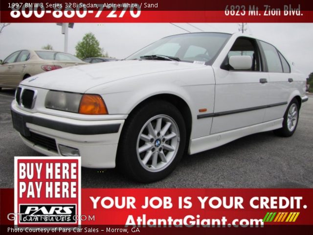 1997 BMW 3 Series 328i Sedan in Alpine White