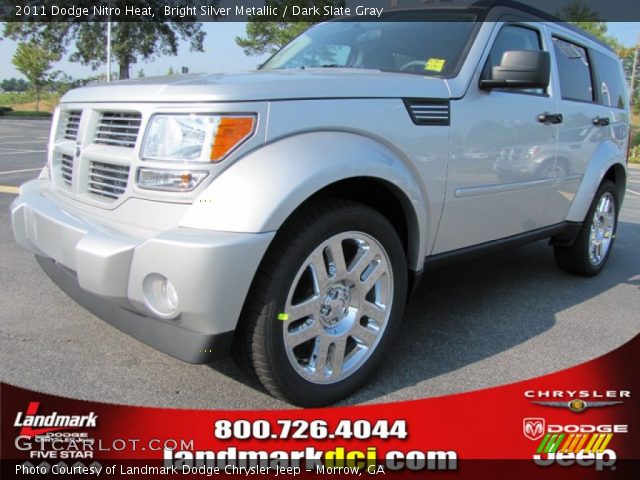 2011 Dodge Nitro Heat in Bright Silver Metallic