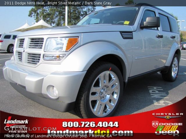 2011 Dodge Nitro Heat in Bright Silver Metallic