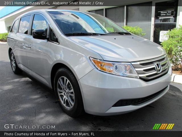 2011 Honda Odyssey EX-L in Alabaster Silver Metallic