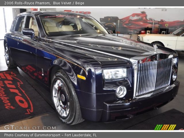 2006 Rolls-Royce Phantom  in Blue Velvet