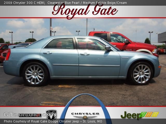 2009 Chrysler 300 C HEMI in Clearwater Blue Pearl