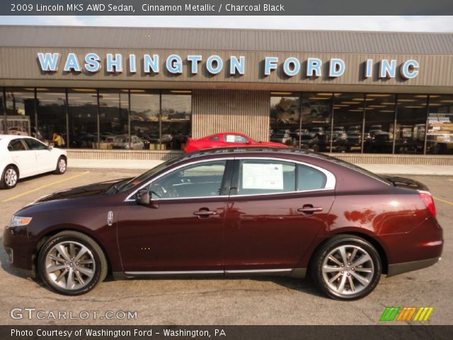 2009 Lincoln MKS AWD Sedan in Cinnamon Metallic
