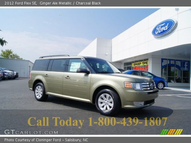 2012 Ford Flex SE in Ginger Ale Metallic