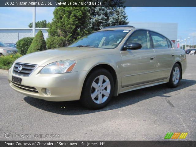 2002 Nissan Altima 2.5 SL in Velvet Beige