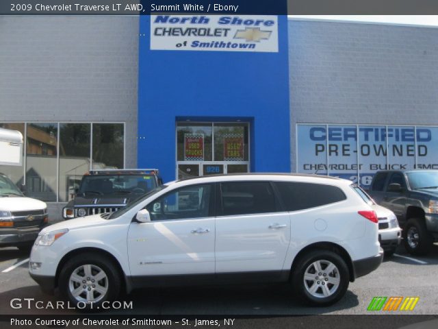 2009 Chevrolet Traverse LT AWD in Summit White