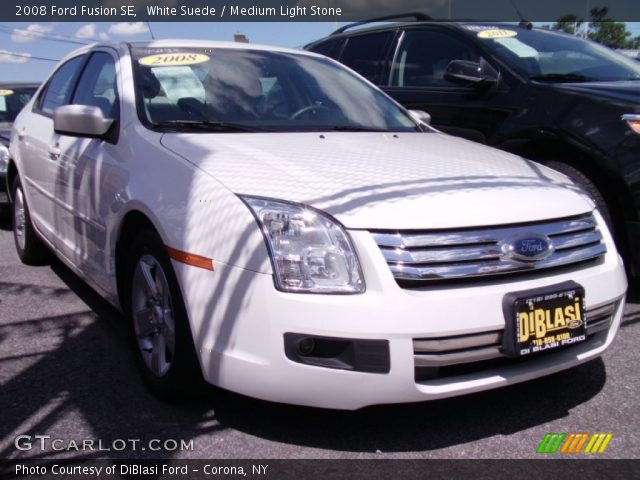 2008 Ford Fusion SE in White Suede