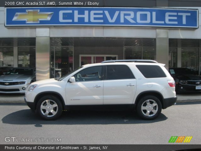2008 GMC Acadia SLT AWD in Summit White