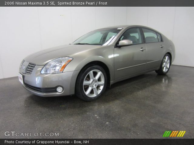 2006 Nissan Maxima 3.5 SE in Spirited Bronze Pearl