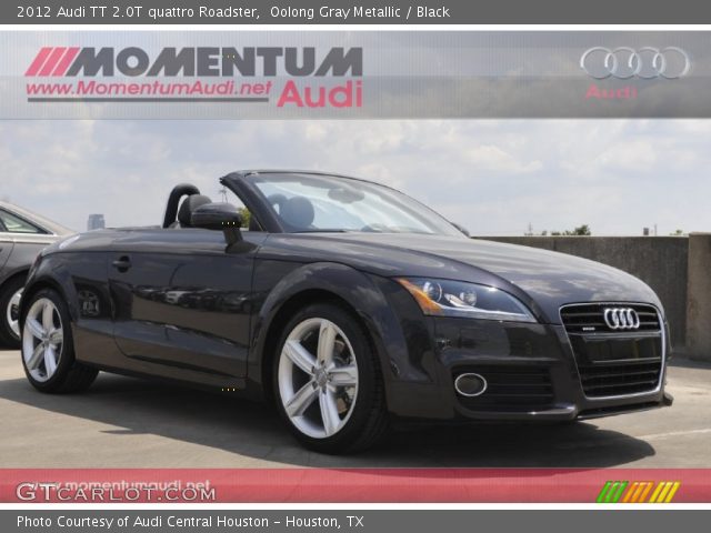 2012 Audi TT 2.0T quattro Roadster in Oolong Gray Metallic