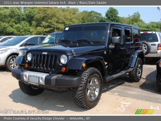 2011 Jeep Wrangler Unlimited Sahara 4x4 in Black