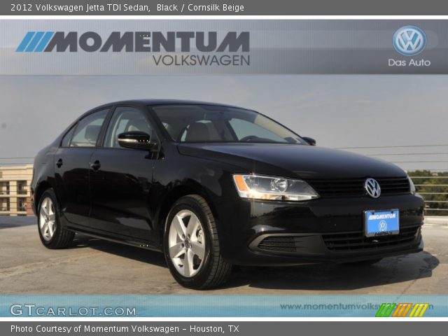 2012 Volkswagen Jetta TDI Sedan in Black