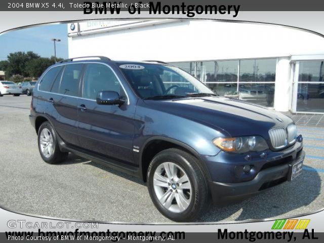 2004 BMW X5 4.4i in Toledo Blue Metallic