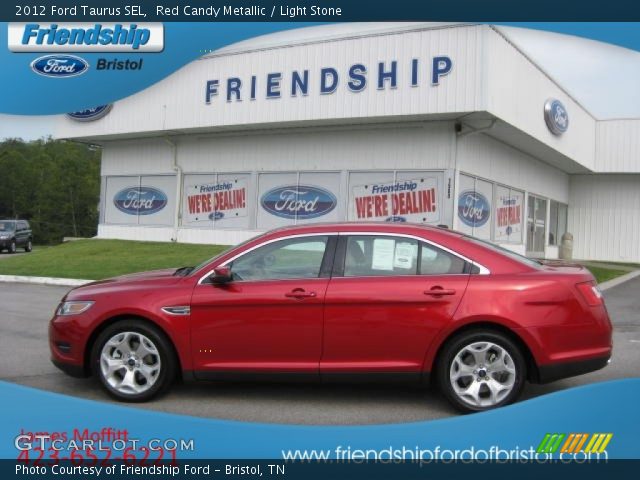 2012 Ford Taurus SEL in Red Candy Metallic