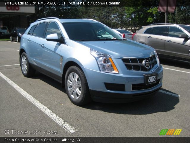 2011 Cadillac SRX 4 V6 AWD in Blue Frost Metallic