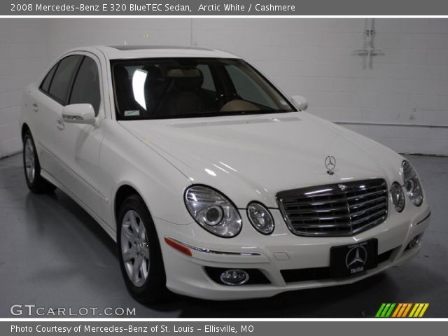 2008 Mercedes-Benz E 320 BlueTEC Sedan in Arctic White