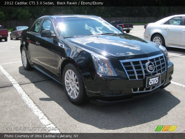 2012 Cadillac CTS 3.0 Sedan in Black Raven