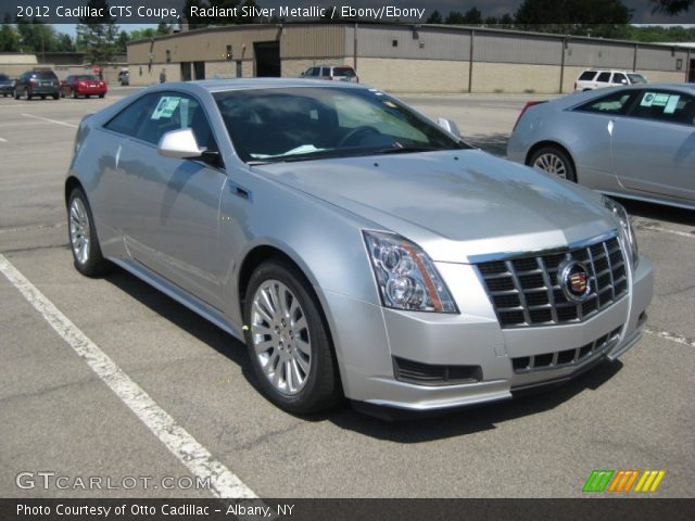 2012 Cadillac CTS Coupe in Radiant Silver Metallic