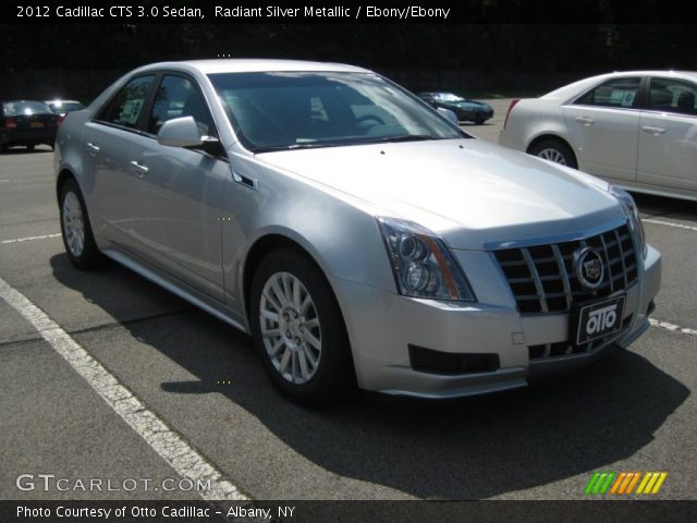 2012 Cadillac CTS 3.0 Sedan in Radiant Silver Metallic