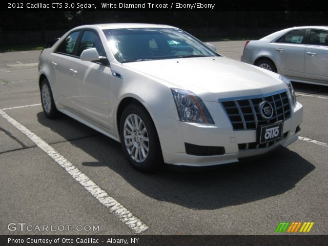 2012 Cadillac CTS 3.0 Sedan in White Diamond Tricoat