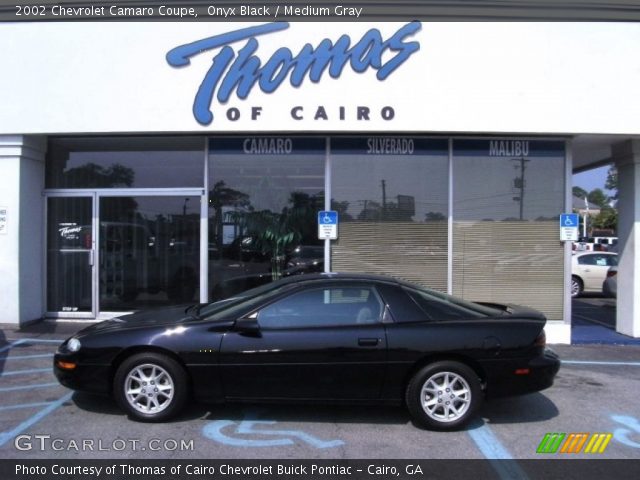 2002 Chevrolet Camaro Coupe in Onyx Black