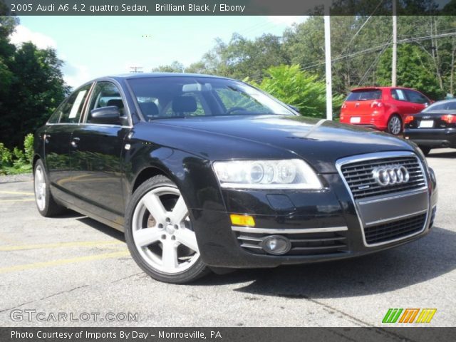 2005 Audi A6 4.2 quattro Sedan in Brilliant Black