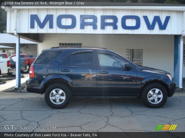 2008 Kia Sorento LX 4x4 in Midnight Blue