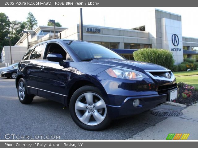 2009 Acura RDX SH-AWD in Royal Blue Pearl