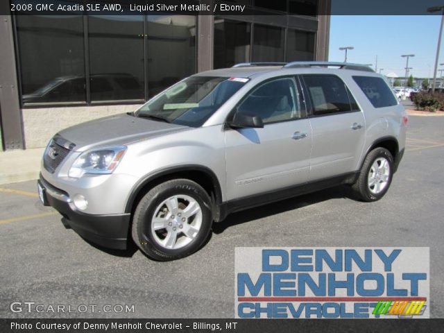 2008 GMC Acadia SLE AWD in Liquid Silver Metallic