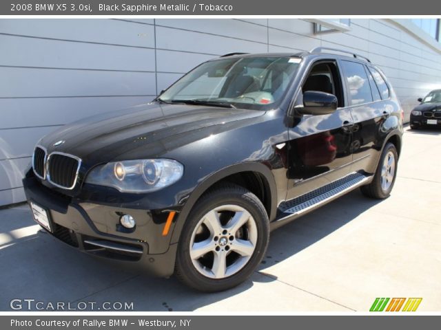 2008 BMW X5 3.0si in Black Sapphire Metallic