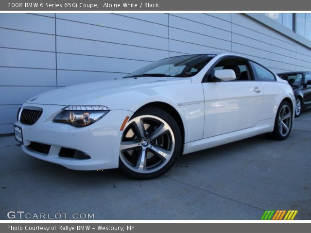 2008 BMW 6 Series 650i Coupe in Alpine White