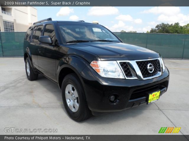 2009 Nissan Pathfinder S in Super Black