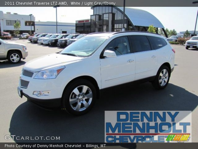 2011 Chevrolet Traverse LTZ AWD in White