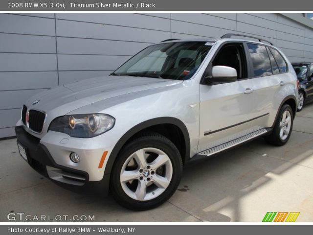 2008 BMW X5 3.0si in Titanium Silver Metallic
