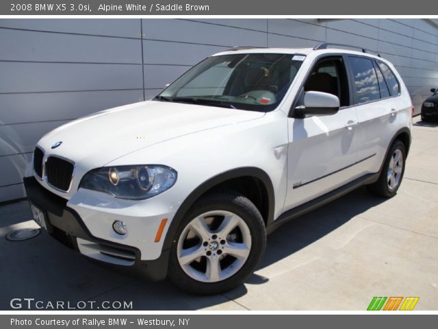 2008 BMW X5 3.0si in Alpine White
