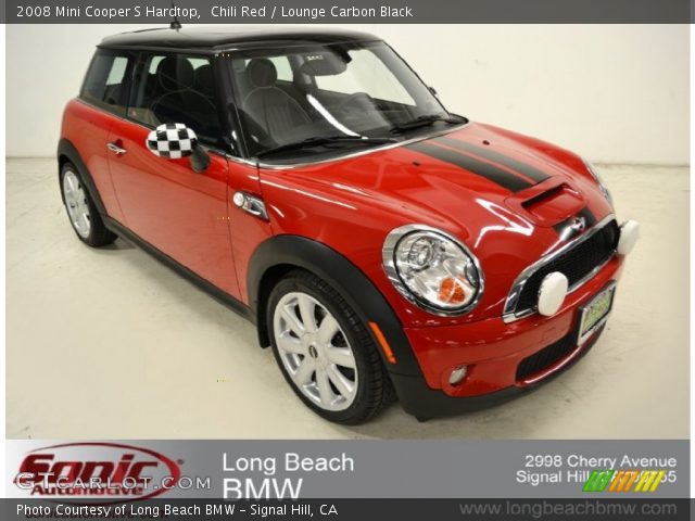 2008 Mini Cooper S Hardtop in Chili Red