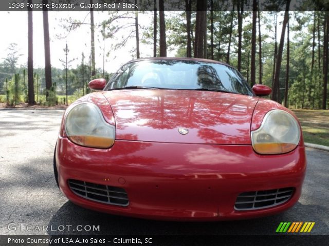 1998 Porsche Boxster  in Guards Red