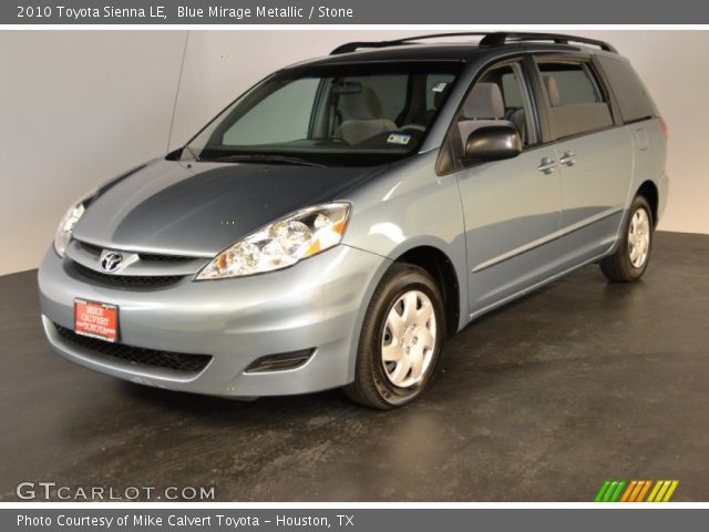 2010 Toyota Sienna LE in Blue Mirage Metallic