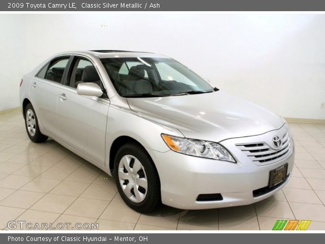 2009 Toyota Camry LE in Classic Silver Metallic