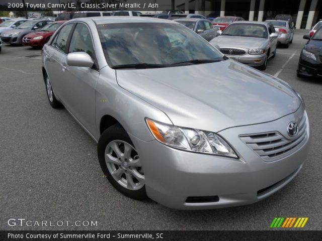2009 Toyota Camry LE in Classic Silver Metallic