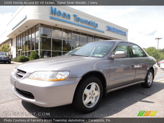 2000 Honda Accord EX V6 Sedan in Signet Silver Metallic