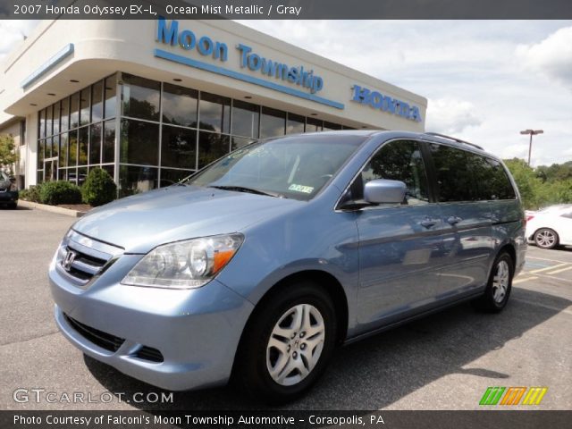 2007 Honda Odyssey EX-L in Ocean Mist Metallic