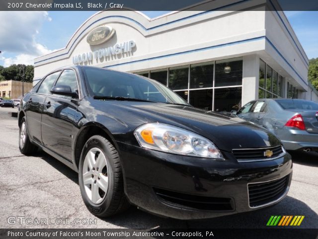 2007 Chevrolet Impala LS in Black