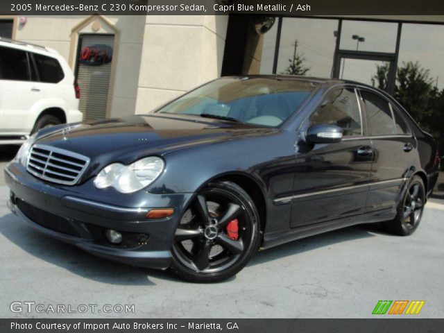 2005 Mercedes-Benz C 230 Kompressor Sedan in Capri Blue Metallic