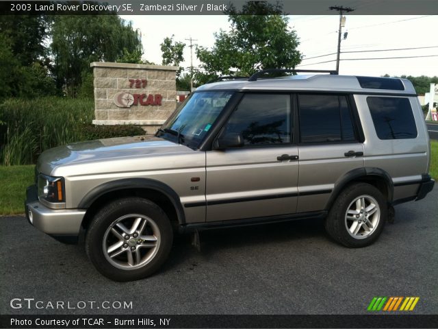2003 Land Rover Discovery SE in Zambezi Silver