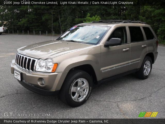 2006 Jeep Grand Cherokee Limited in Light Khaki Metallic